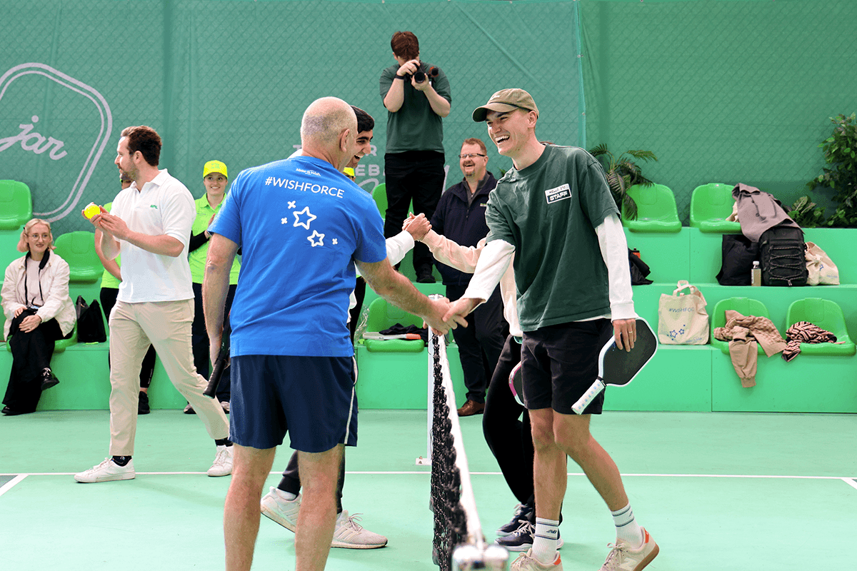 Pickleball Action
