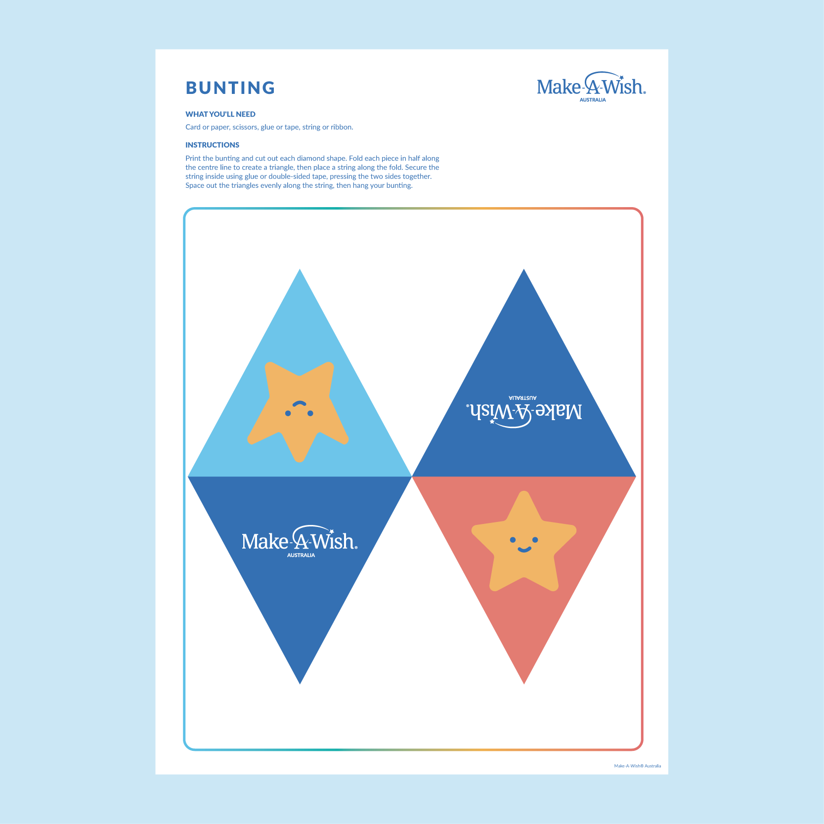 School Bunting
