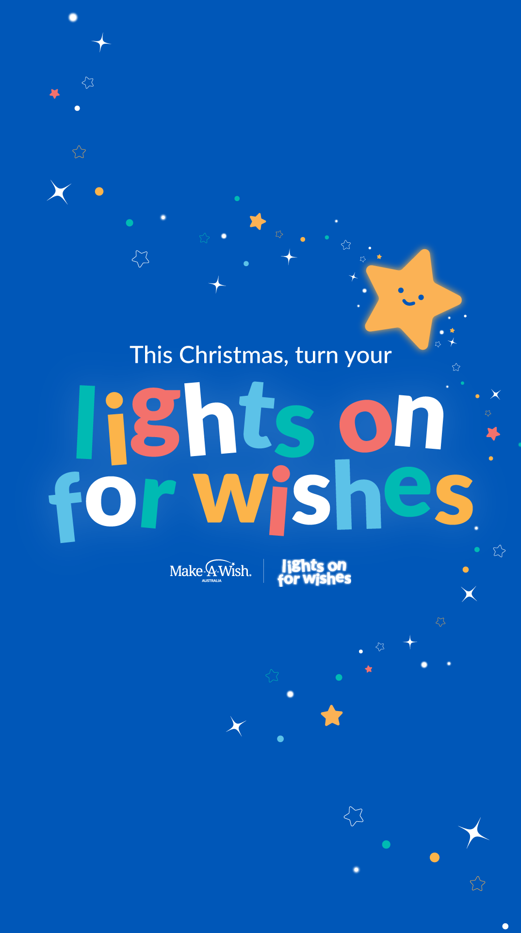 Lights on for Wishes 2025 - social share - IG story