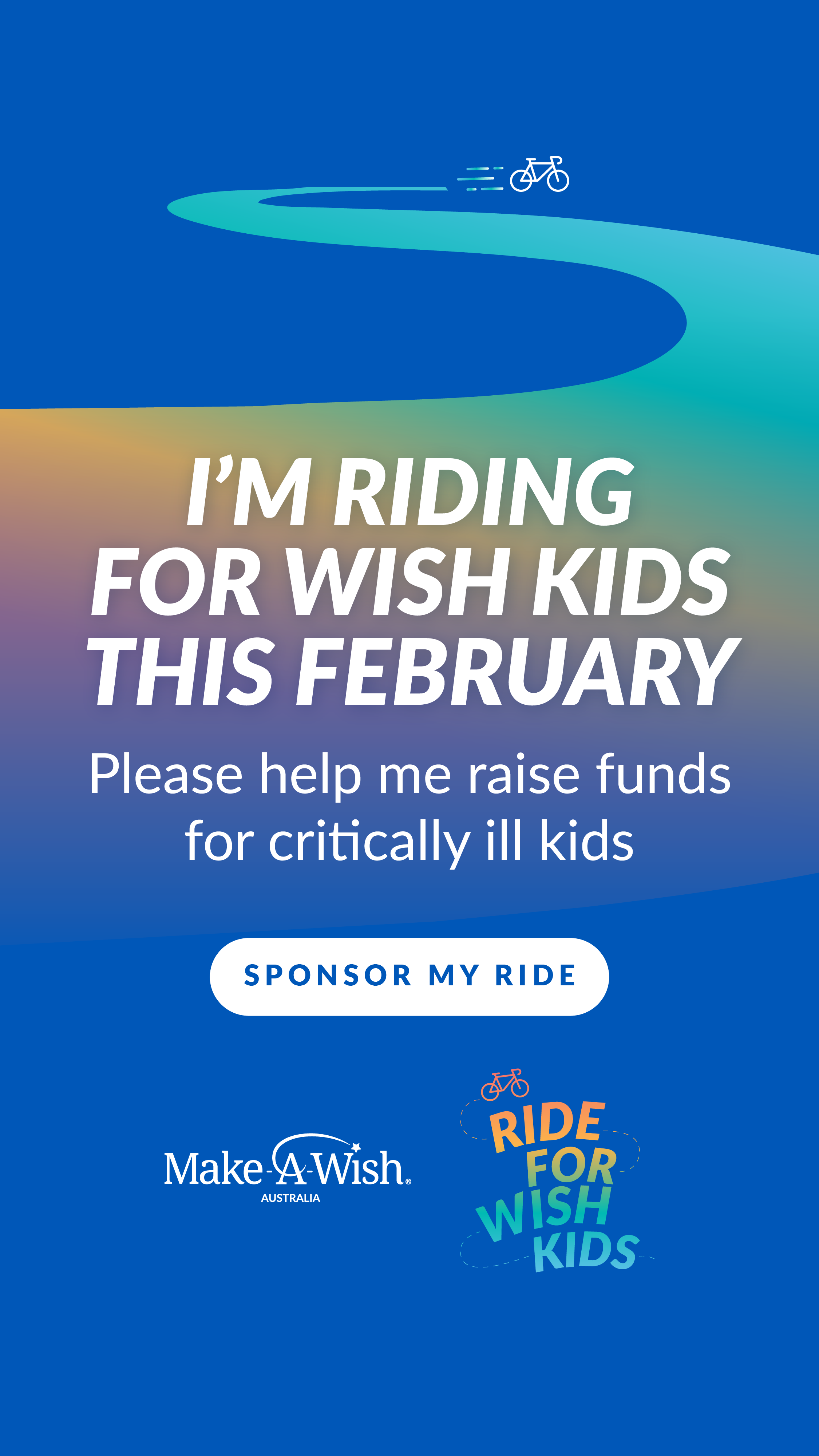 Ride for Wish Kids - Social story 2 - Individual