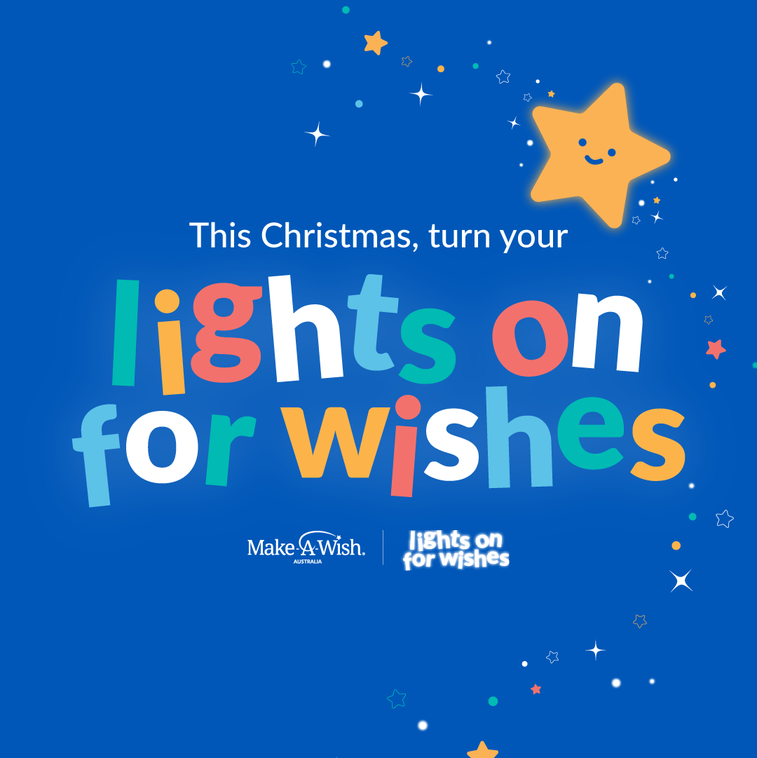 Lights on for Wishes 2025 - Social share - Linked In