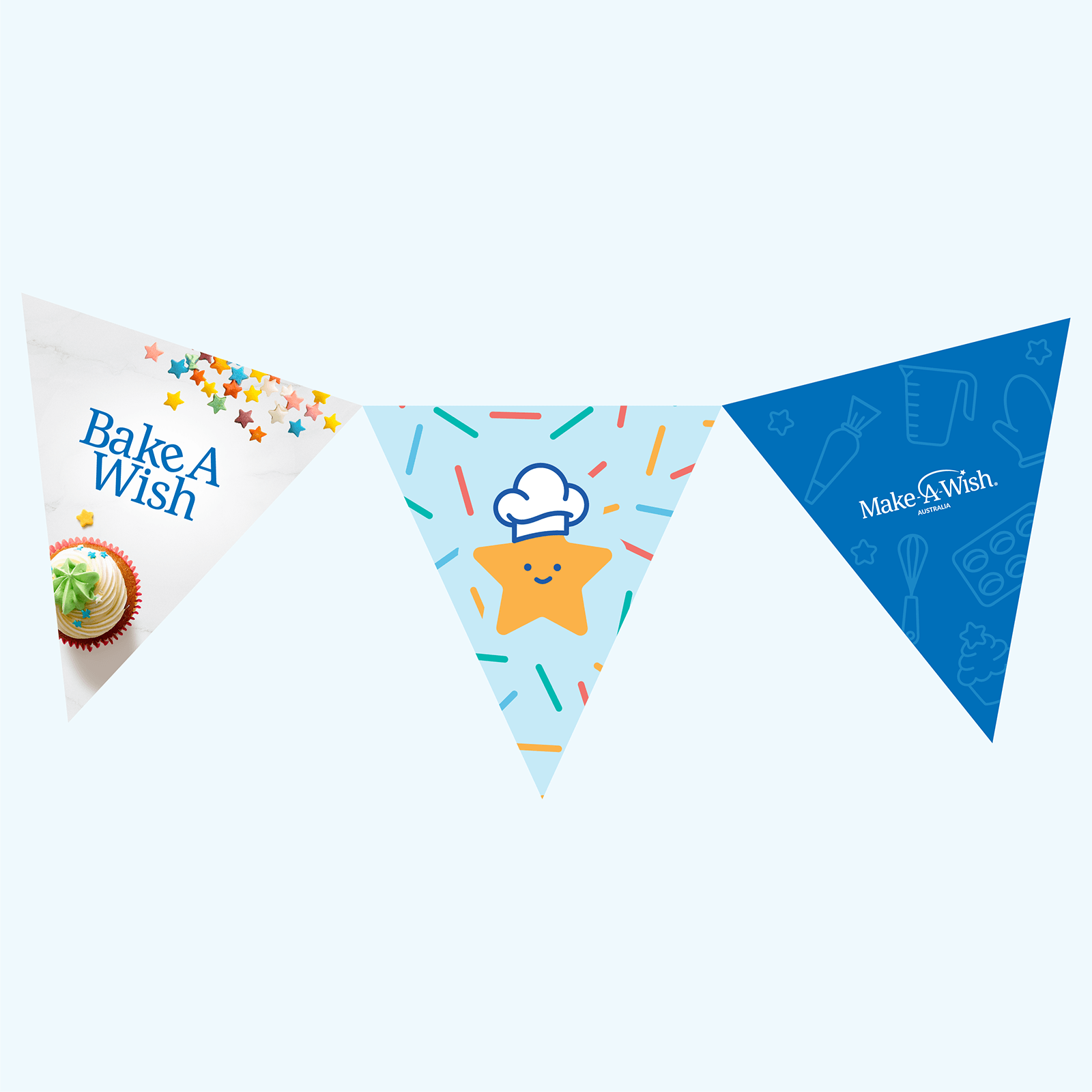 Bake A Wish - Bunting