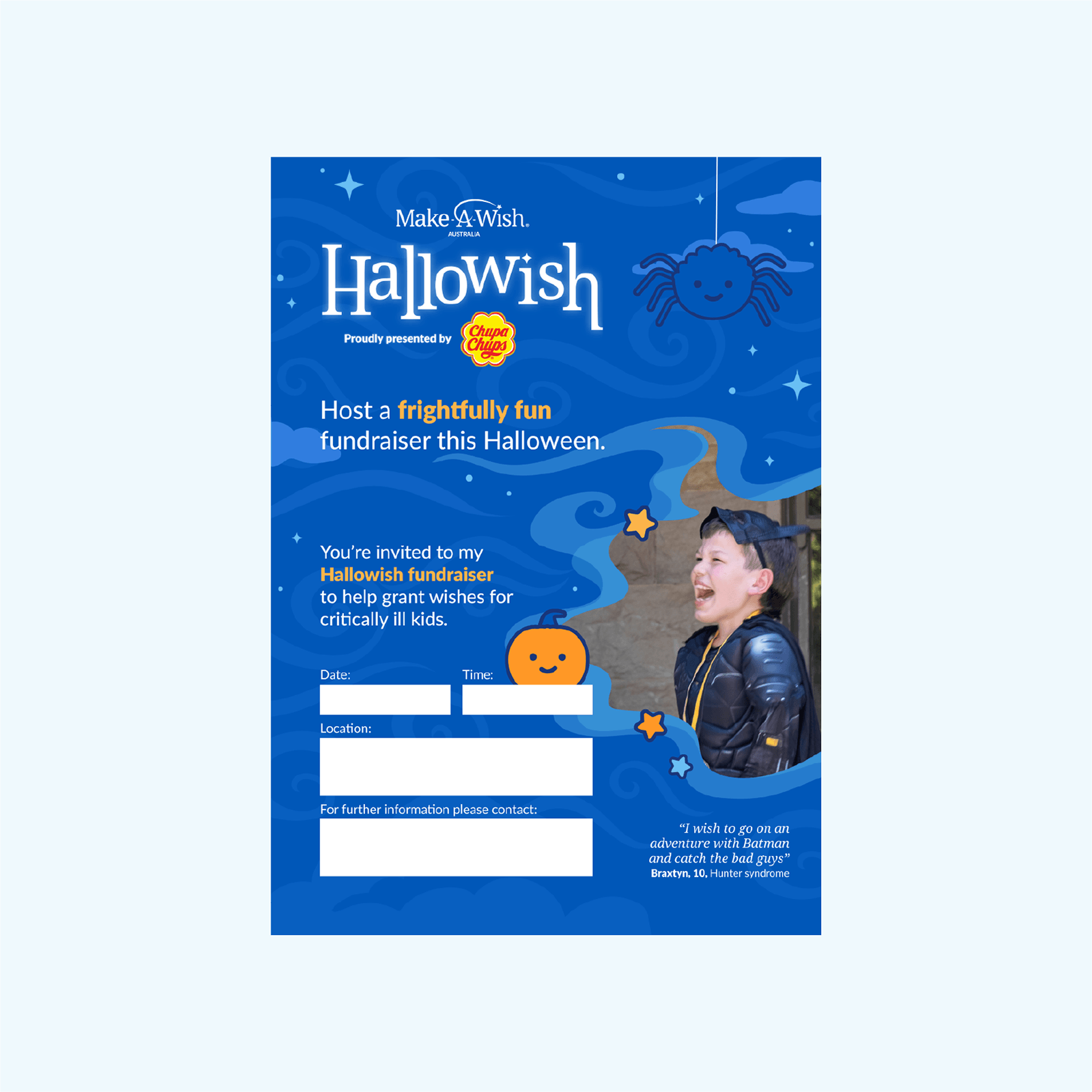 Hallowish Invitation