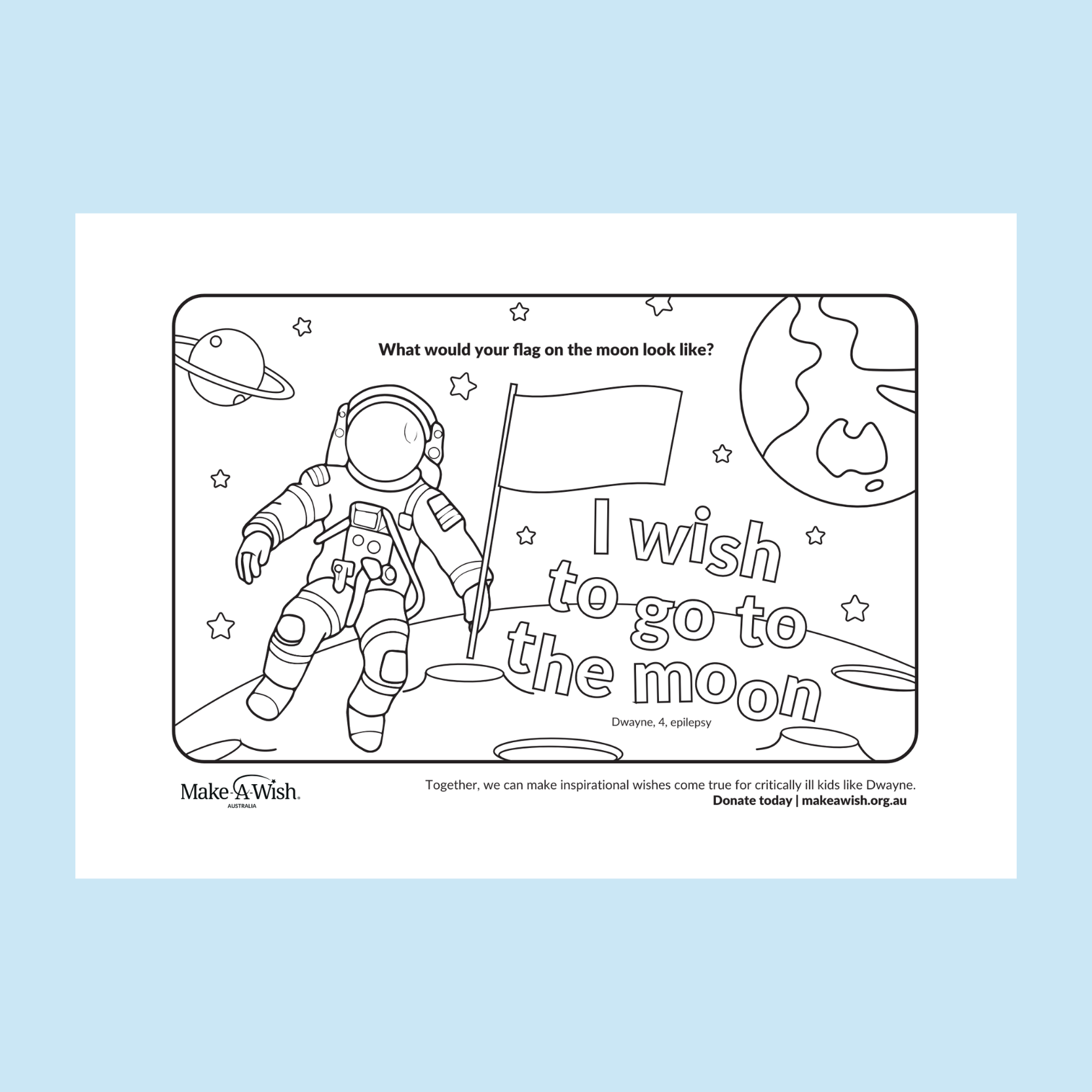 School Colouring Sheet 2